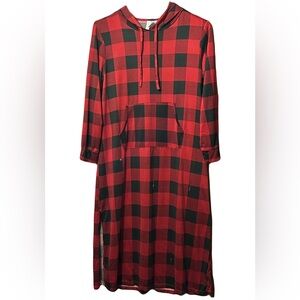 JoySpun Women’s Pullover Robe/Pajama. Size L (12-14).